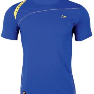 LI-NING Tee BLEU 5 Etoiles Unisex AAYH043-1