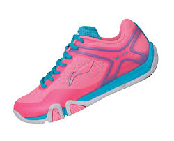 LI-NING Flash X Lady Badminton (Femme) Rose AYTM048-2