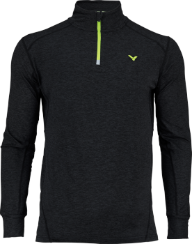 Victor LONG SLEEVE BLACK MÉLANGE 5929