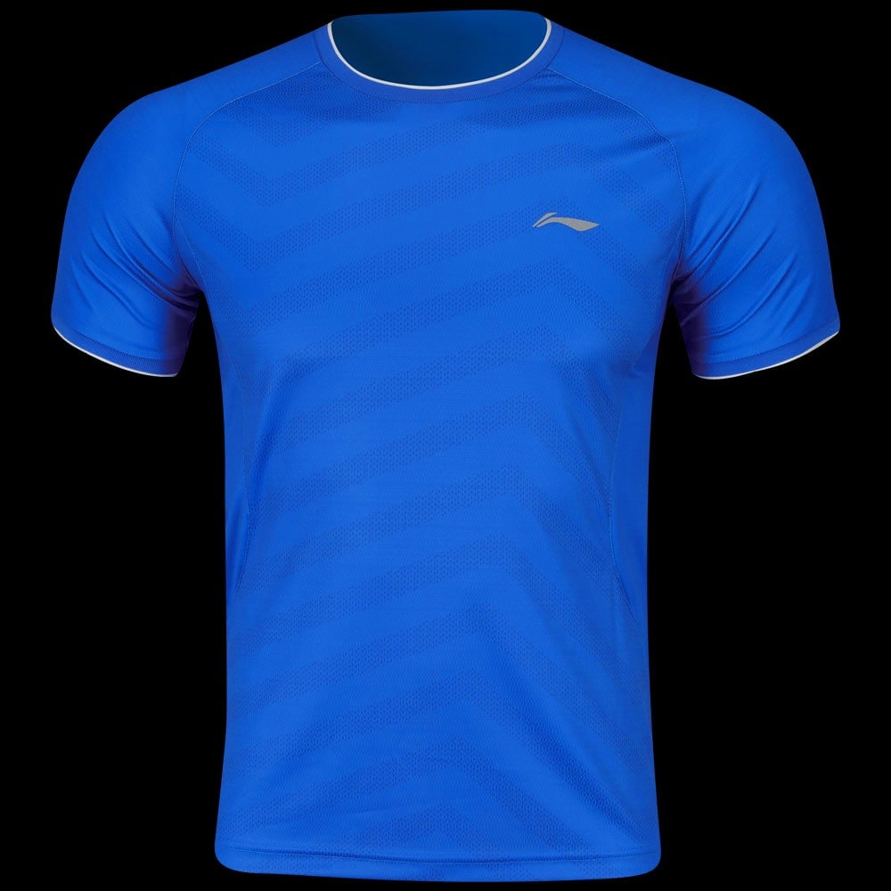LI-NING T-shirt All England Bleu -  Homme AAYM037-2