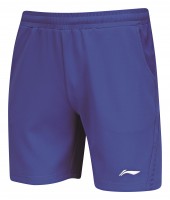 LI-NING SHORT BLEU FEMME - AAPL024-1