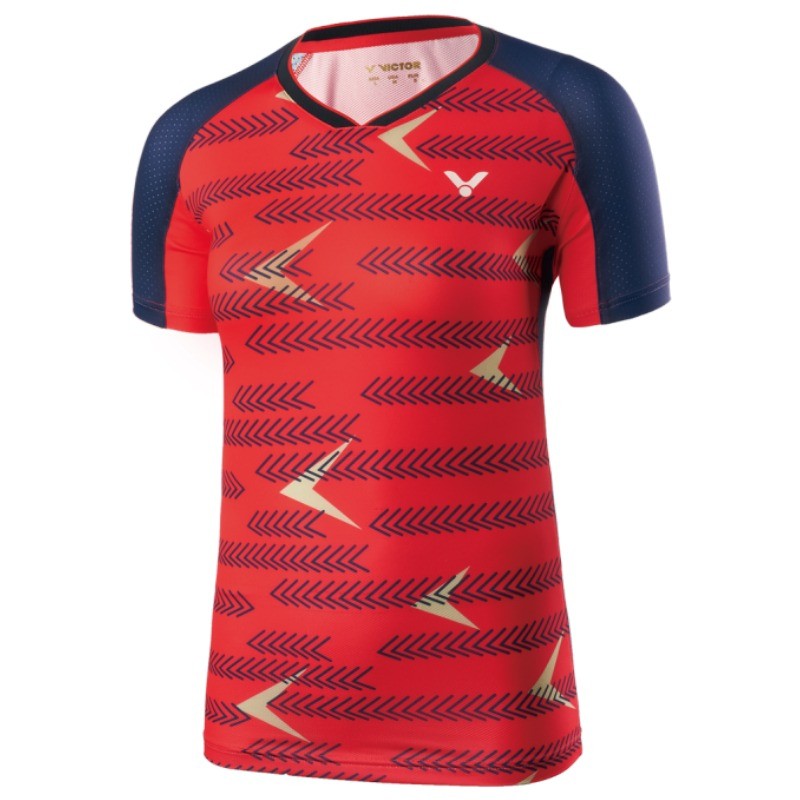 VICTOR T-shirt  International Femme 6649 Rouge