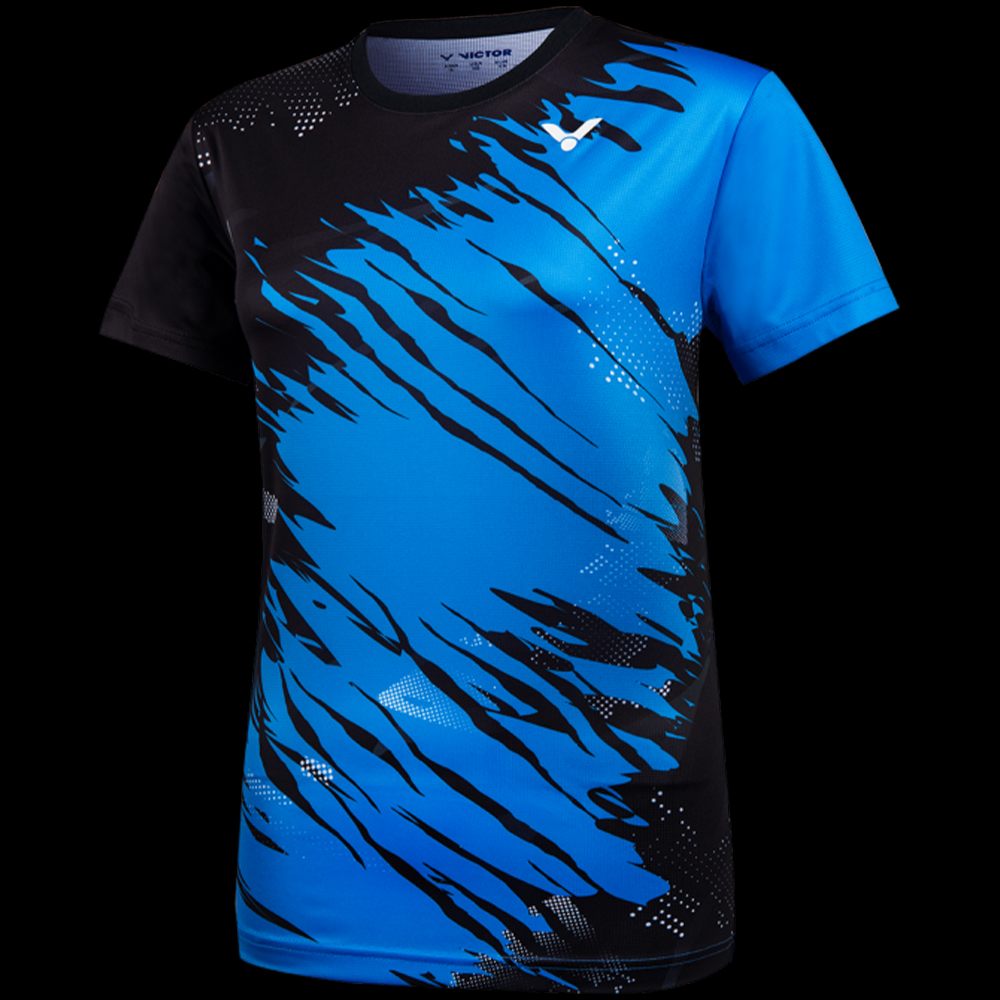 VICTOR  T-shirt Asia Series (Homme) T-10000TD Bleu/Noir