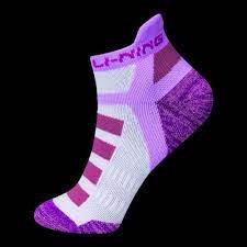 LI-NING Chaussettes Femmes Mauve AWSM222-2