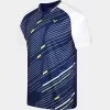 VICTOR  T-shirt  (Homme) T-43100B - Bleu/Blanc - Image 3