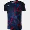 VICTOR  T-shirt  (Homme) T-40001 TD C - Noir/Bleu