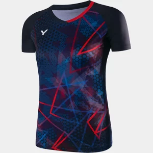 VICTOR  T-shirt  (Femme) T-41001 TD C - Noir/Bleu